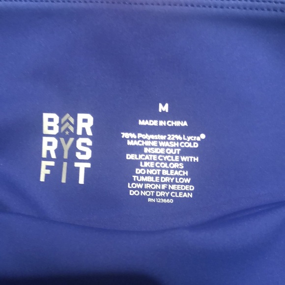 NWT BARRY'S FIT ROYAL LEMON SAND HIGH WAIST 7/8 - Picture 8 of 10